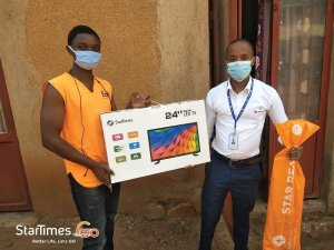 StarTimes – Excited to get connected with the first customer of StarTimes GO!