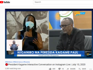 Ntabwo nigeze nsaba akazi ko kuba Perezida-Perezida Kagame