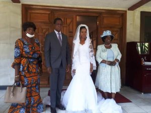 Zambia: Umukobwa wa Perezida Lungu yakoze ubukwe [AMAFOTO]