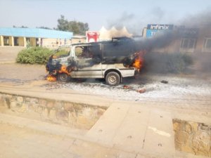 Bugesera: Imodoka yahiriye muri Gare ya Nyamata 