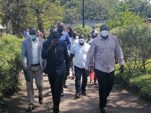 Rutsiro:Minisitiri Gatabazi yijeje ubufasha abagororerwa Iwawa 