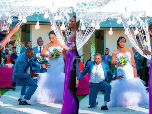 Wa mugabo wagaragaye abyina muburyo budasanzwe ku bukwe bwe yahishuye icyabimuteye gitangaje[AMAFOTO]