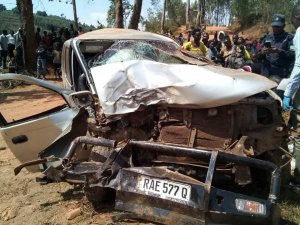 Huye:Imodoka yarimo umukobwa wari ugiye kwerekana umukunzi we yakoze impanuka 