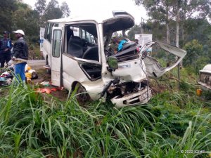 Rubavu: Imodoka 2 zagonganye benshi bahasiga ubuzima