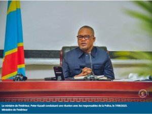 RDC : Minisiteri w'umutekano w'imbere mu Gihugu yateguje kwinjiza abapolisi 13000 bashya