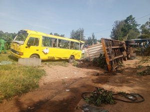 Ruhango: Ikamyo yakoze impanuka ihitana abari bagiye kwa Yezu Nyirimpuhwe