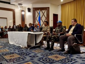 Bintou Keita wa MONUSCO yizeye kubona amahoro nyuma yo guhura n'abayobozi ba AFC/M23