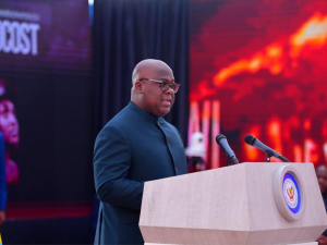 Tshisekedi yongeye kubeshya Isi ko u Rwanda rushaka gutwara igice cy'igihugu cye