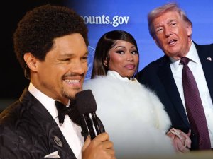 Trevor Noah yibasiye Nicki Minaj kubera umubano afitanye na Trump