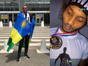 Rukundo waruhagarariye u Rwanda muri Mister Africa yegukanye ikamba ry'Umusore ugaragara neza [Amafoto]