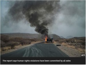 Ethiopia ingabo za leta zirashinjwa ubwicanyi bwibasiye abasivile