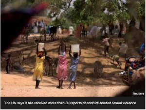 L'ONU iramagana ifatwa ku ngufu ryibasiye abagore muri Sudan 