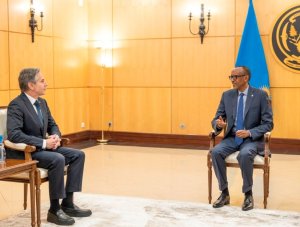 Perezida Kagame yaganiriye na Blinken ku kibazo cy'umutekano muri RDC