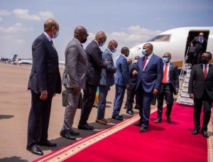 Perezida wa Centrafrique yageze mu Rwanda mu ruzinduko rw'iminsi 4