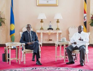 Perezida Kagame yageneye ubutumwa Museveni wegukanye intsinzi mu matora y'umukuru w'igihugu