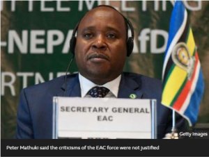 EAC yasabye Abategetsi ba RDC kubaha iteka ryashyizeho ingabo z'akarere