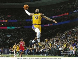 LeBron James w'imyaka 40 ngo yiteguye gukomeza gukina indi myaka agifite imbaraga