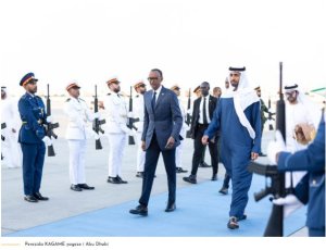 Perezida KAGAME yageze i Abu Dhabi