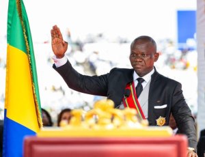  Perezida Nguema yarahiye kuyobora Gabon