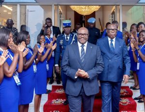 Dr. Nsengiyumva yagiye guhagararira Perezida Kagame mu irahira rya Touadéra