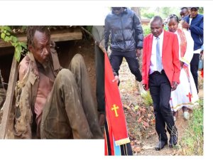 Umugiraneza yahinduye bikomeye ubuzima bw'umugabo yatoraguye ku muhanda afite ubumuga [AMAFOTO]