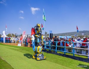 Nyarugenge: Ab'i Nyamirambo bazanye za Robots mu kwamamaza Kagame [AMAFOTO]