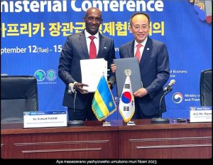 Amasezerano y'u Rwanda na Koreya y'Epfo akuraho gusoresha kabiri aratangira kubahirizwa