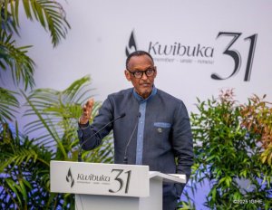 Perezida Kagame yavuze ku iterabwoba ryashyizwe kuri Minisitiri Bizimana kubera amateka ya Jenoside yavuze