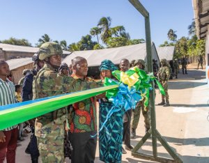 Mozambique: Inzego z'umutekano z'u Rwanda zashyikirije isoko zubakiye abaturage