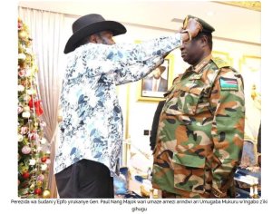 Perezida Kiir yirukanye Umugaba Mukuru w'Ingabo aherutse gushyiraho