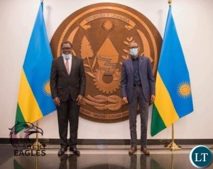 Perezida Kagame yagiranye ibiganiro n'intumwa ya Zambia ku byavuzwe na Sankara