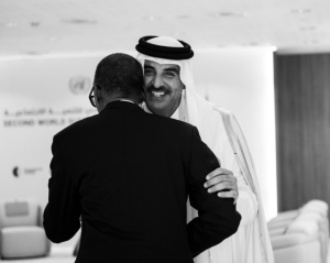 Emir wa Qatar ategerejwe mu Rwanda
