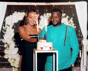 Miss Rosine Mukangwije yambitswe impeta n'umukunzi we[AMAFOTO]