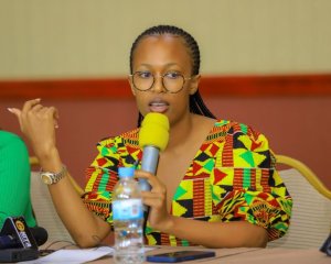 Ishimwe Sandra wari umukinnyi w'imena muri filime 'City Maid' yamaze kuyisezeramo