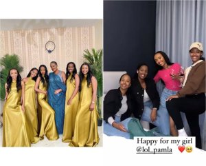 Pamela wo mu itsinda rya Mackenzies ribarizwamo Miss Naomie yambitswe impeta(amafoto)