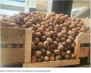 Ihenda ry'ibirayi ryageze no ku isoko yabyo aho ikilo kiri kugura 800 FRW