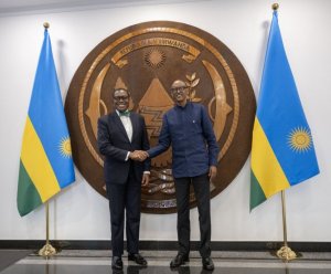 Perezida Kagame yakiriye Adesina usoje inshingano zo kuyobora BAD