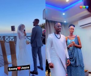 Umuhanzi Emmy yakoreye ubukwe ku kirwa cyo muri Tanzania [AMAFOTO]