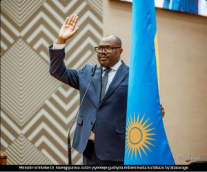 Ndabasezeranya ko iki cyizere kitazaraza amasinde - Minisitiri w'Intebe Dr. Nsengiyumva, nyuma yo kurahira