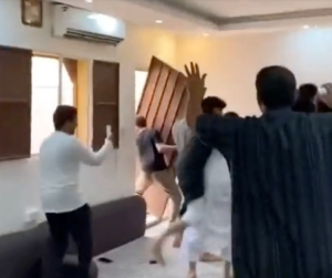 Kubera ibyishimo byo gutsinda Argentina umufana wa Saudi Arabia yakoze ikintu kidasanzwe