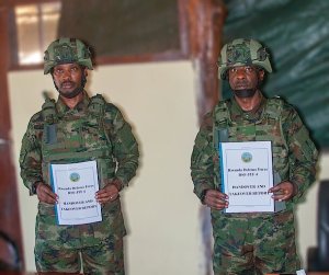 Gen Maj Vincent Gatama yatangiye inshingano muri Mozambique