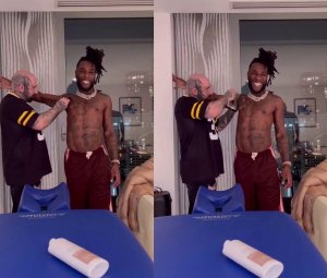 Amashusho ya Burna Boy yogoshesha incakwaha nyuma y'imyaka ine yaciye igikuba