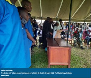 DRC: Babiri bashinjwa gukorana na ADF bakatiwe imyaka 20 y'igifungo