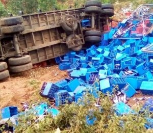 Rwamagana:Impanuka y'imodoka ya Bralirwa yahitanye ubuzima bw'abantu