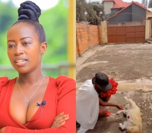 Judith umugore wa Safi Madiba yavuze impamvu yahaye ururabo imbwa k'umunsi w'abakundana St Valentin