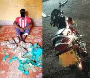 Bugesera: Bikanze Polisi bata moto n'igikapu cyarimo udupfunyika 920 tw'urumogi