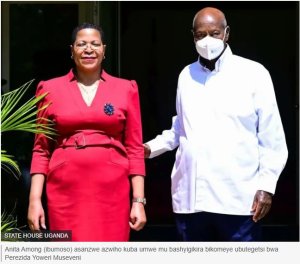 Umukuru w'Inteko Ishingamategeko ya Uganda yise Museveni Imana na Muhoozi umwana w'Imana