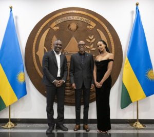 Edris Elba yakomoje ku biganiro yagiranye na Perezida Kagame 