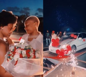 Frida Kajala wahoze ari umukunzi wa Harmonize yahaye impano itangaje umukobwa we(Video)