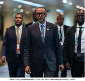 Gufata FDLR nk'itariho uba wirengagije amateka y'u Rwanda -Perezida Kagame
